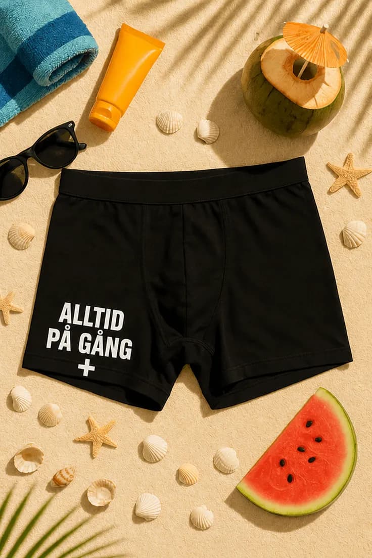 Roliga boxershorts Alltid på gång | ALLTID PÅ GÅNG +