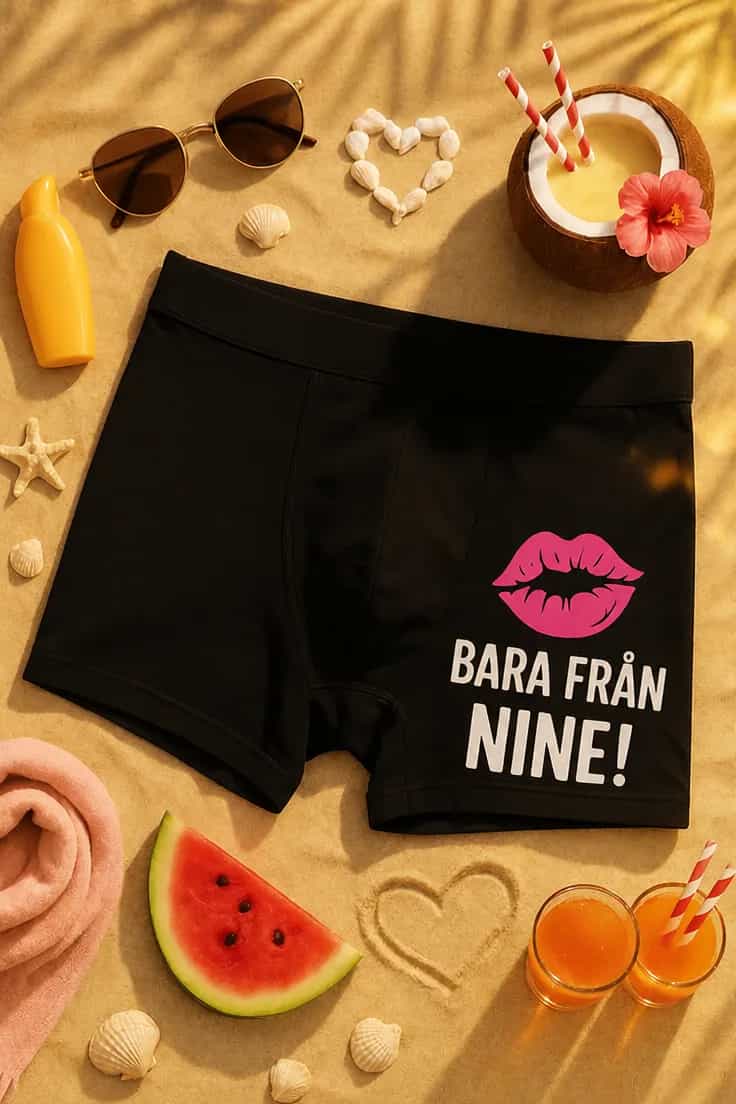 Roliga boxershorts Bara från med namn