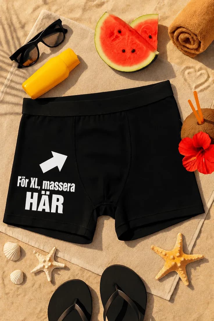 Roliga boxershorts För XL, massera HÄR