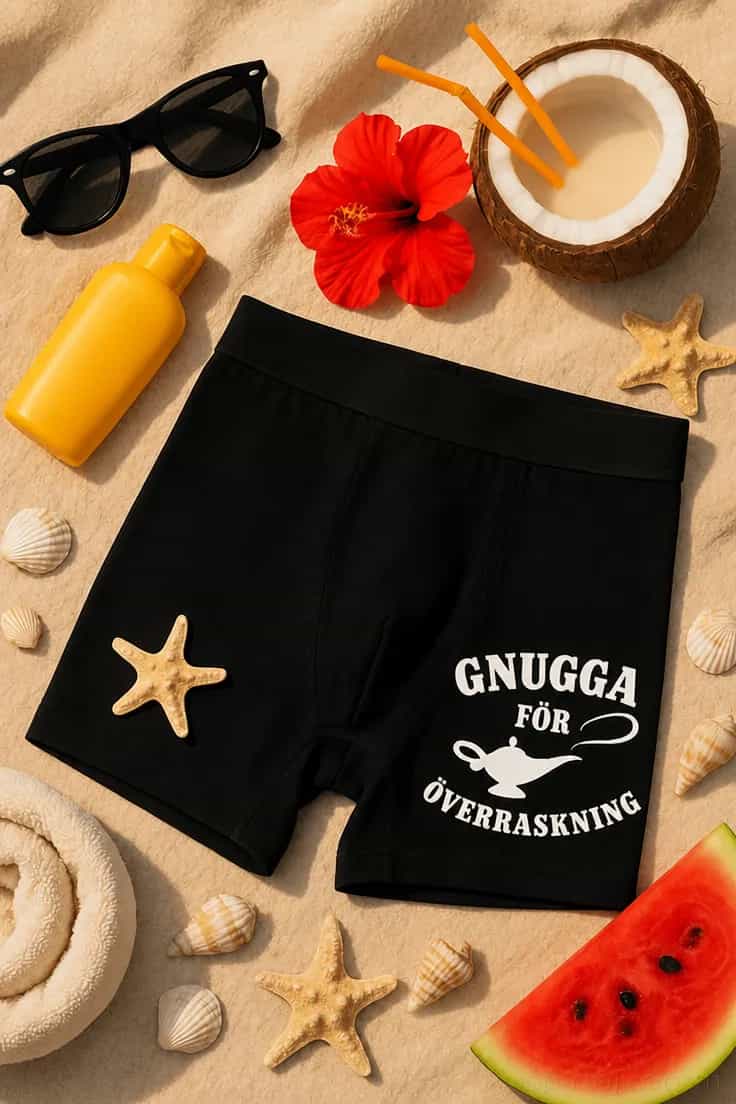 Roliga boxershorts gnugga för överraskning – GNUGGA