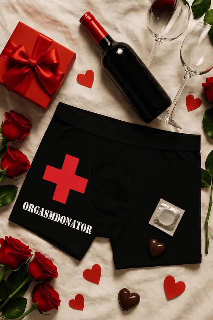 Roliga boxershorts Orgasmdonator – ORGASMDONATOR