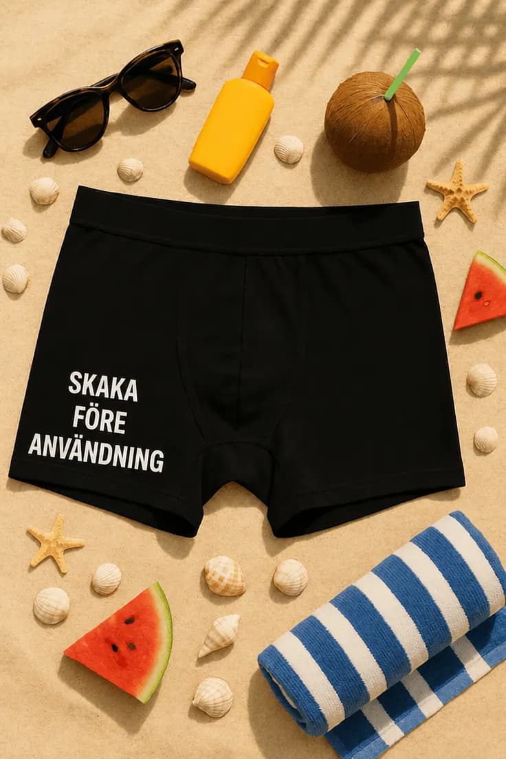 Roliga boxershorts skaka före användning – SKAKA