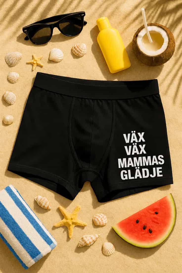 Roliga boxershorts Väx mammas glädje – VÄX MAMMAS
