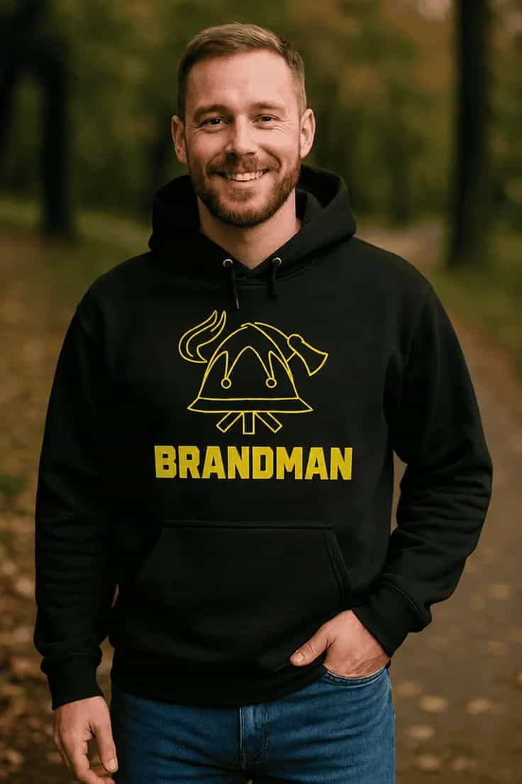 Tröja Brandman med hjälm – BRANDMAN