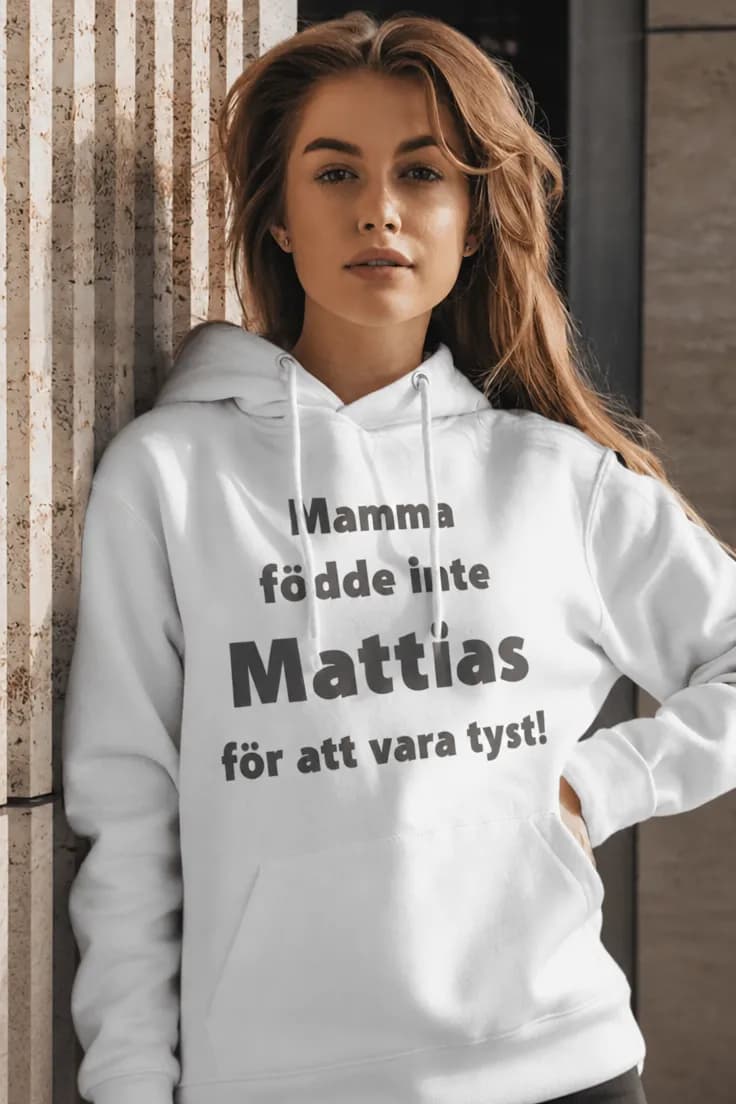 Troja inte tyst med namn – Mamma födde inte Mattias
