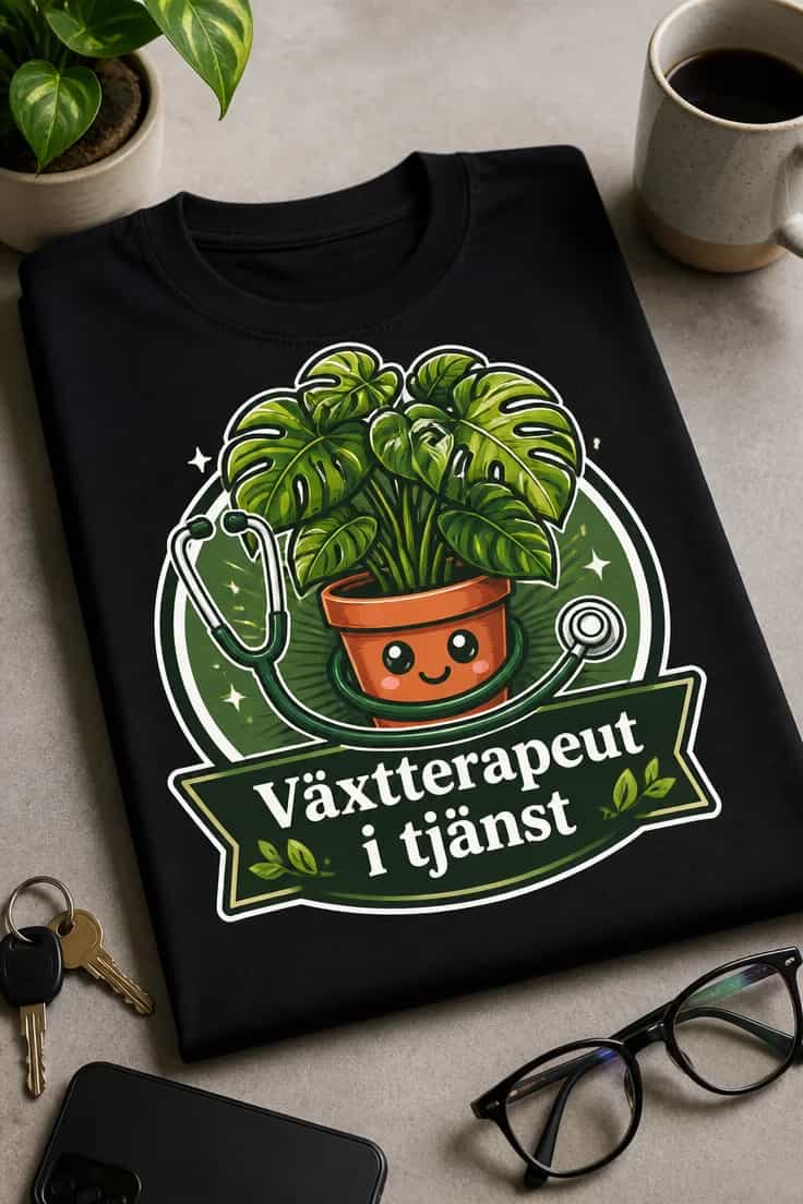 Växtterapeut i tjänst T-shirt