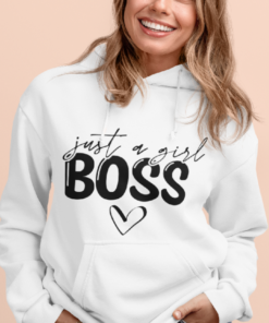Just a Girl BOSS - Huvtröja
