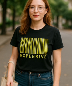 EXPENSIVE streckkod - T-shirt