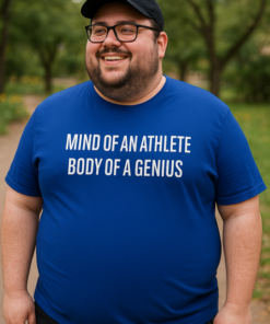 MIND OF AN ATHLETE BODY OF A GENIUS - T-shirt