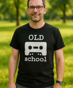 OLD school - T-shirt