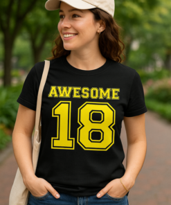AWESOME 18 - T-shirt