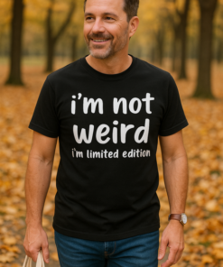 I'm not weird I'm limited edition - T-shirt