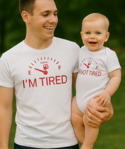 EMERGY I'M TIRED / EMERGY I'M NOT TIRED - T-shirt & Babybody