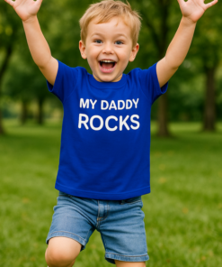 MY DADDY ROCKS - T-shirt