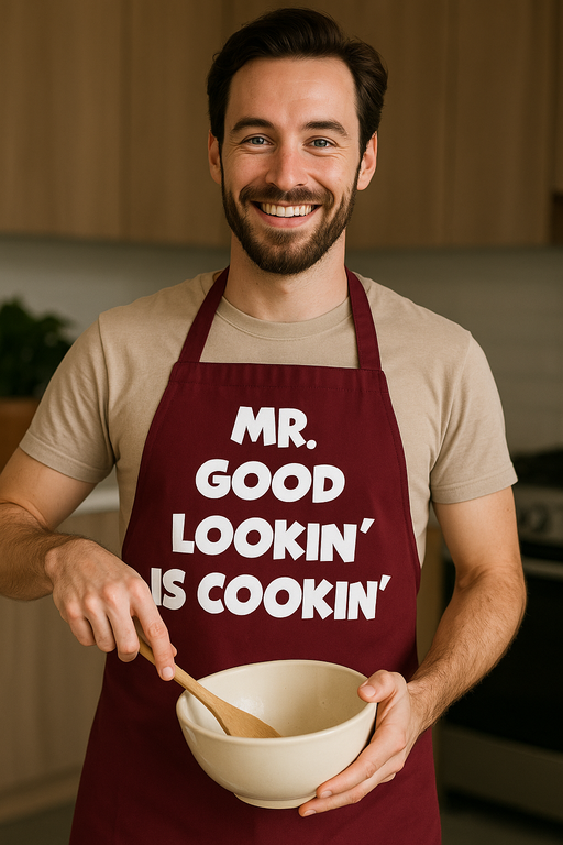 MR. GOOD LOOKIN' IS COOKIN' - Förkläde
