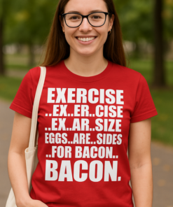 Bacon före träning - T-shirt
