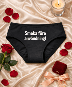 Roliga trosor – Smeka före användning