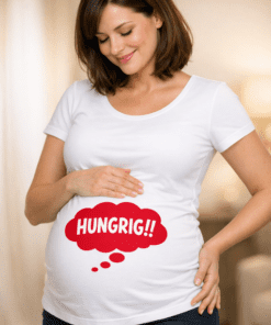 Gravid-t-shirt Hungrig