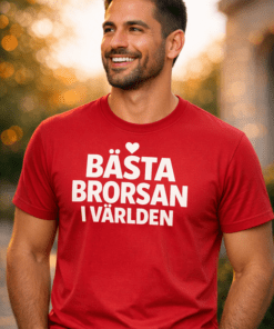Rolig t-shirt: Bästa brorsan i världen